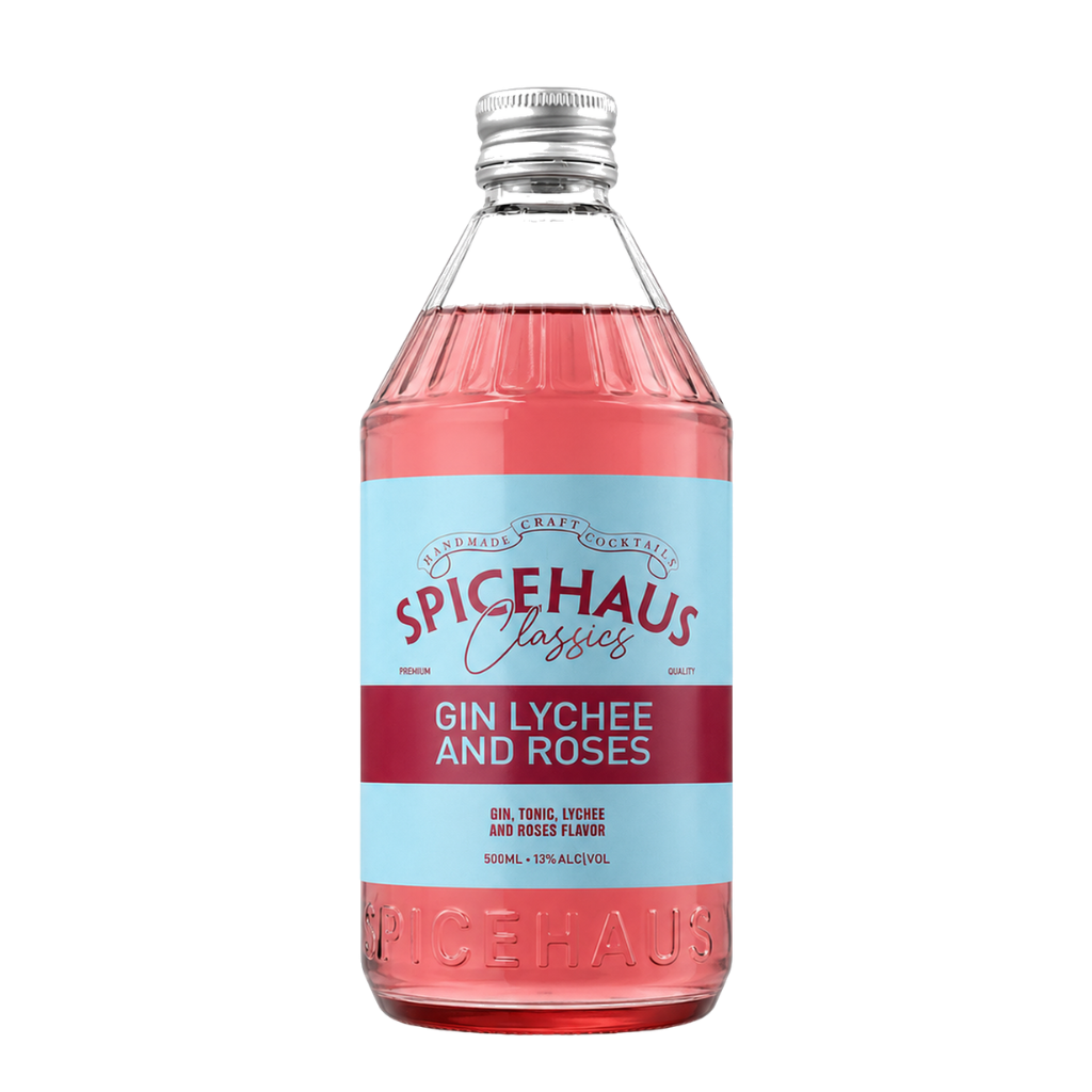 Spicehaus Gin Lychee And Roses 13% 500ml - SPICEHAUS - Duty Free