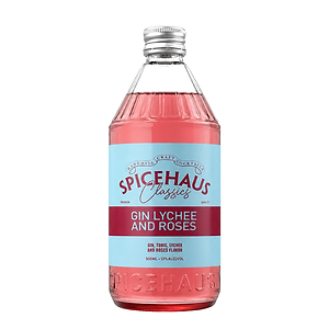 Spicehaus Gin Lychee And Roses 13% 500ml - SPICEHAUS - Duty Free Spicehaus Gin Lychee And Roses 13% 500ml - SPICEHAUS - Duty Free