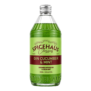 Spicehaus Gin Cucumber & Mint 13% 500ml - SPICEHAUS - Duty Free Spicehaus Gin Cucumber & Mint 13% 500ml - SPICEHAUS - Duty Free