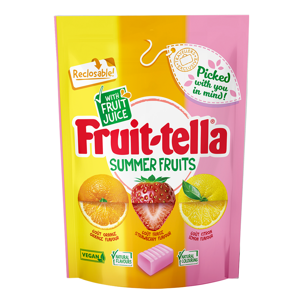 Fruittella Candy Sharing Bag Summer Fruits 200g - FRUITTELLA - Duty Free