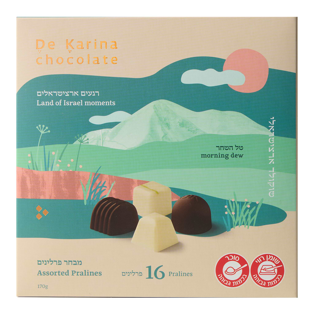De Karina Morning Dew 16 Assorted Pralines 170g - DE KARINA - Duty Free