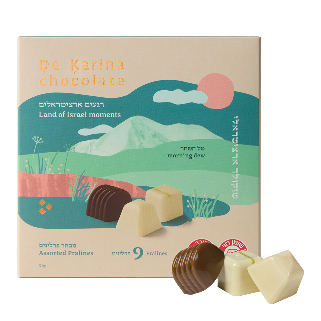 De Karina Morning Dew 9 Assorted Pralines 96g - DE KARINA - Duty Free