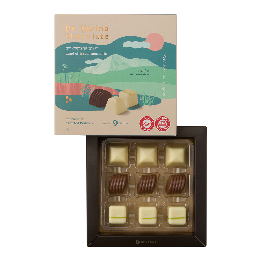 De Karina Morning Dew 9 Assorted Pralines 96g - DE KARINA - Duty Free