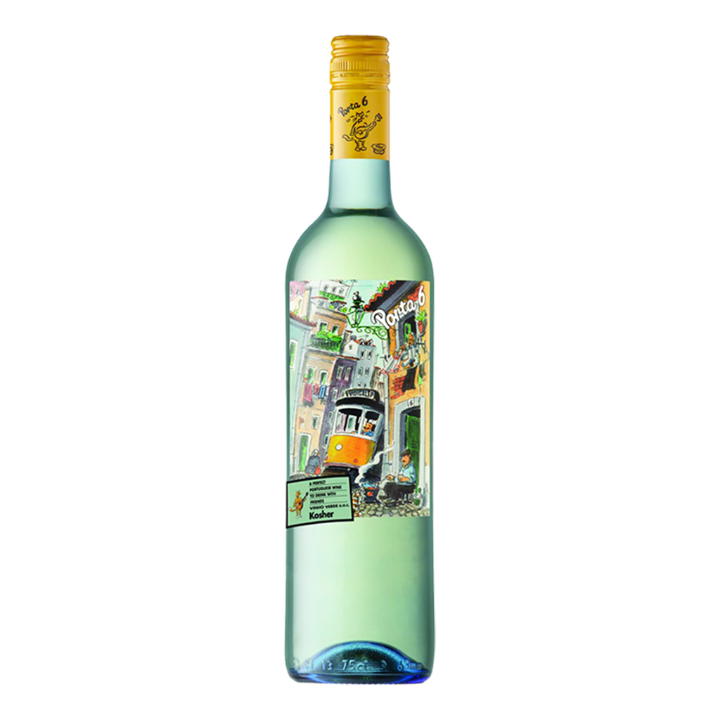 Porta 6 Vinho Verde Kosher 9.5% 750ml - PORTA 6 - Duty Free