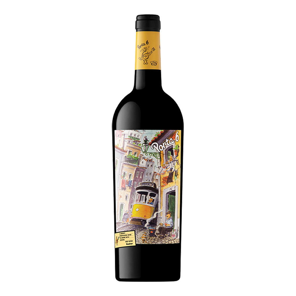 Porta 6 Red Kosher 13% 750ml - PORTA 6 - Duty Free