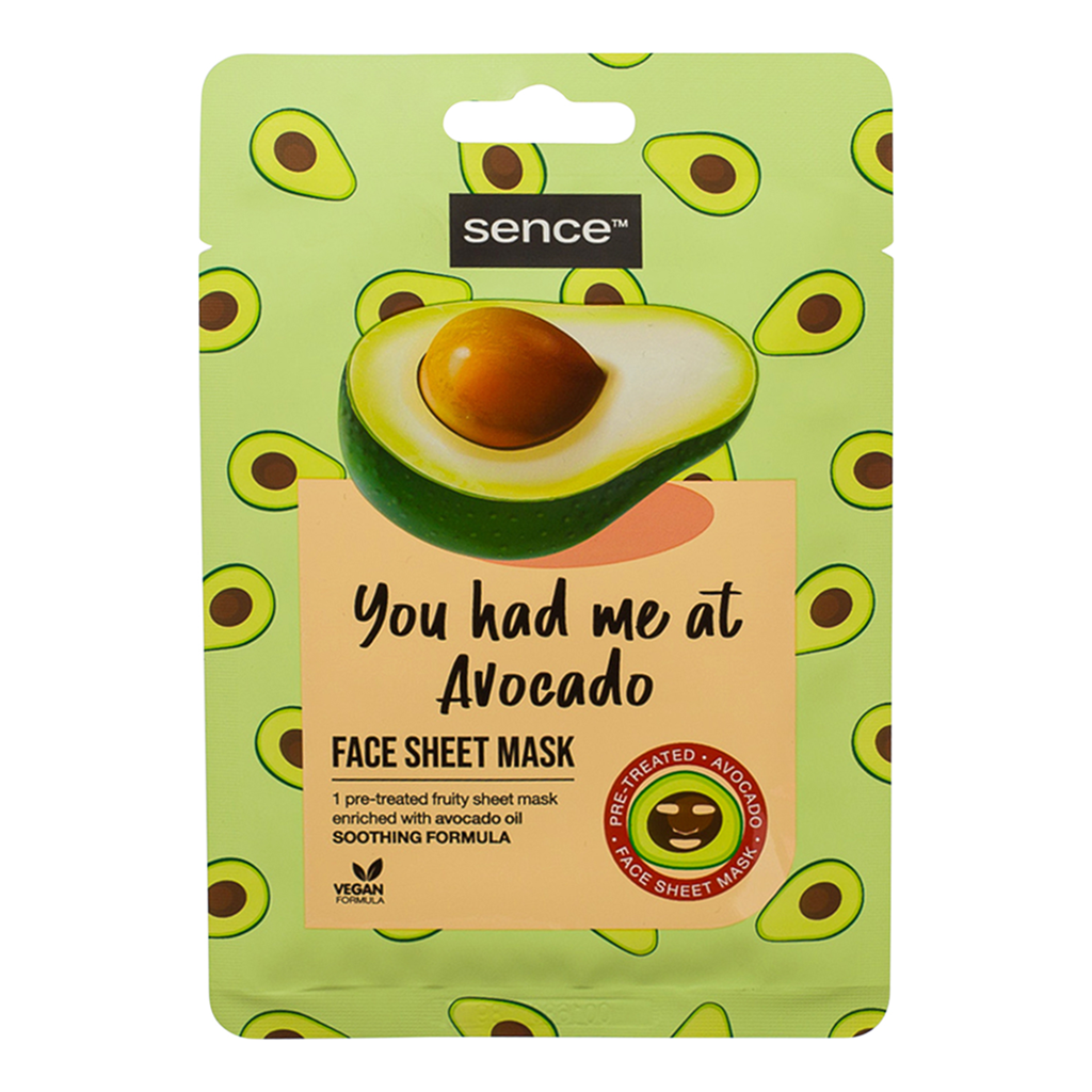 Sence Avocado Face Mask 20ml - SENCE - Duty Free
