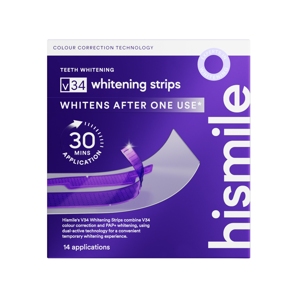Hismile V34 Teeth Whitening Strips 14unit - Hismile - Duty Free