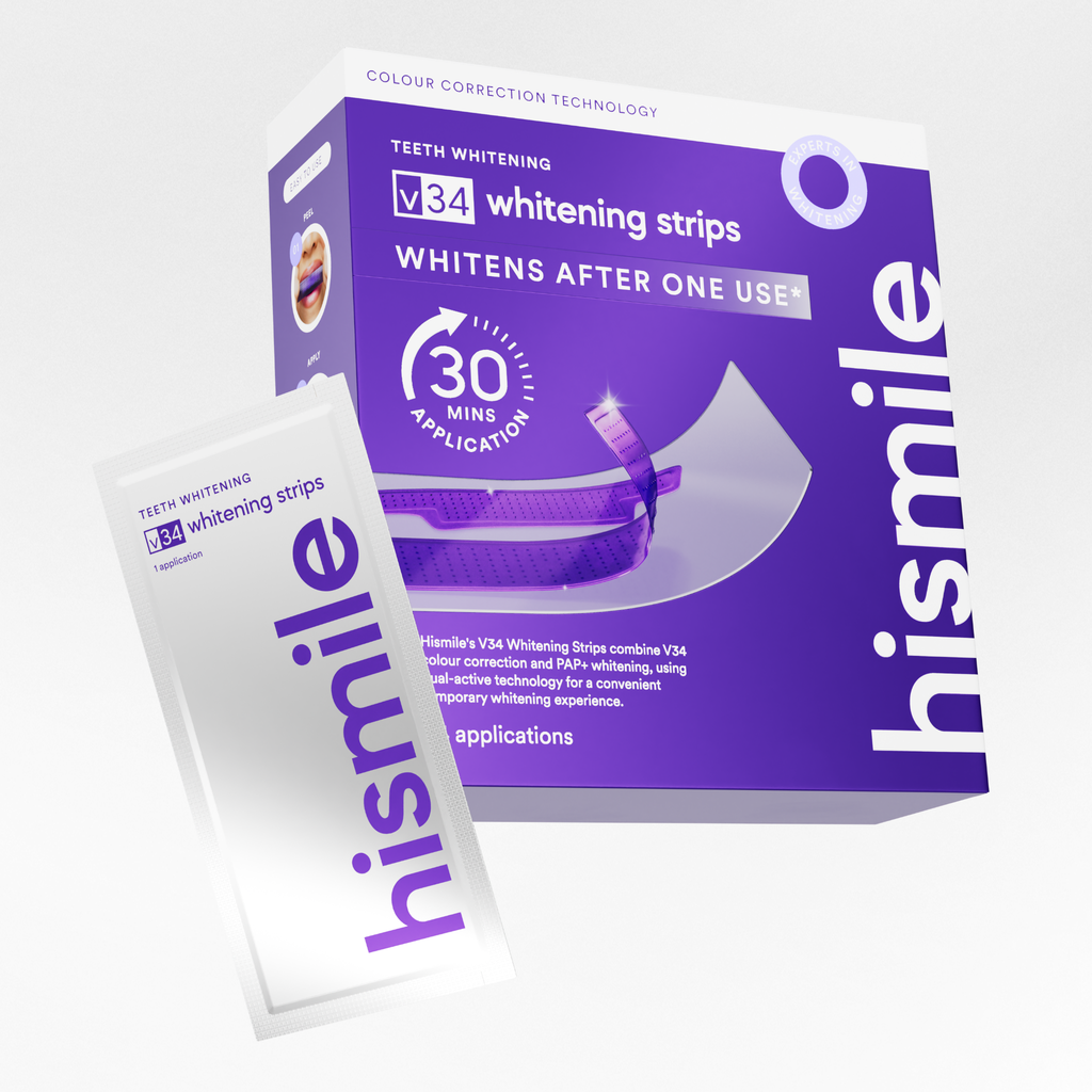 Hismile V34 Teeth Whitening Strips 14unit - HISMILE - Duty Free