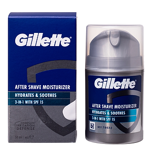 Gillette 3-in-1 Hydrating After Shave with Spf15 50ml - GILLETTE - Duty Free Gillette 3-in-1 Hydrating After Shave with Spf15 50ml - GILLETTE - Duty Free