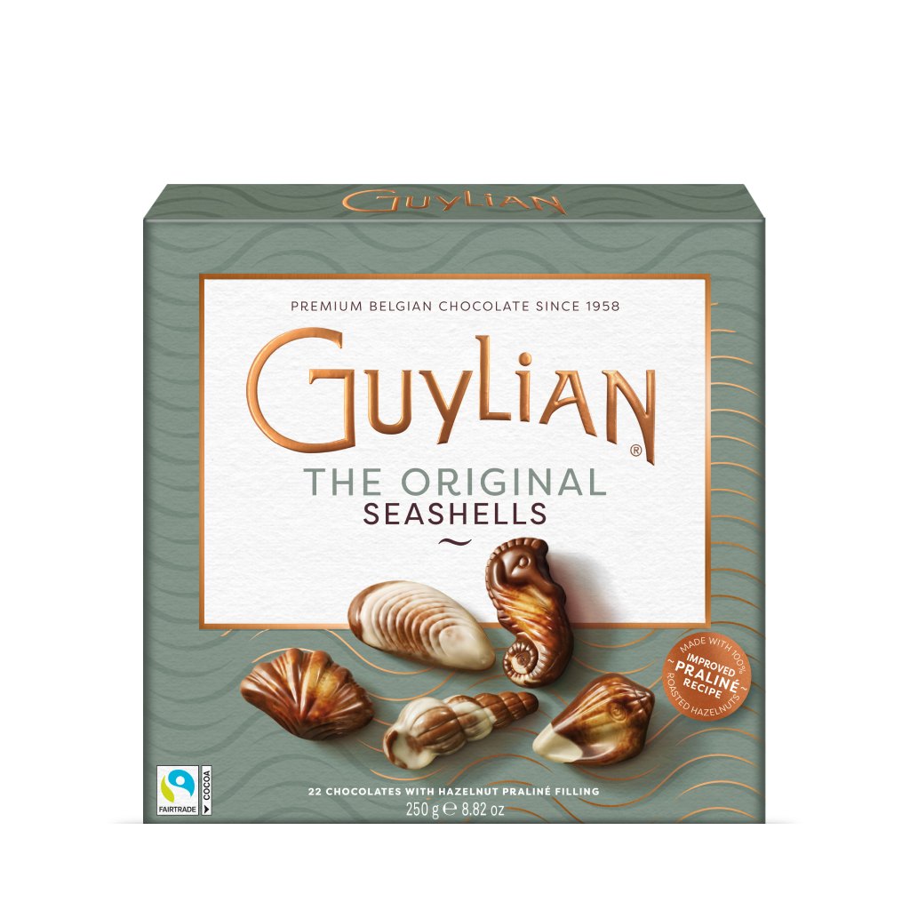 Guylian Deashells Praline Window Box 250g - GUYLIAN - Duty Free