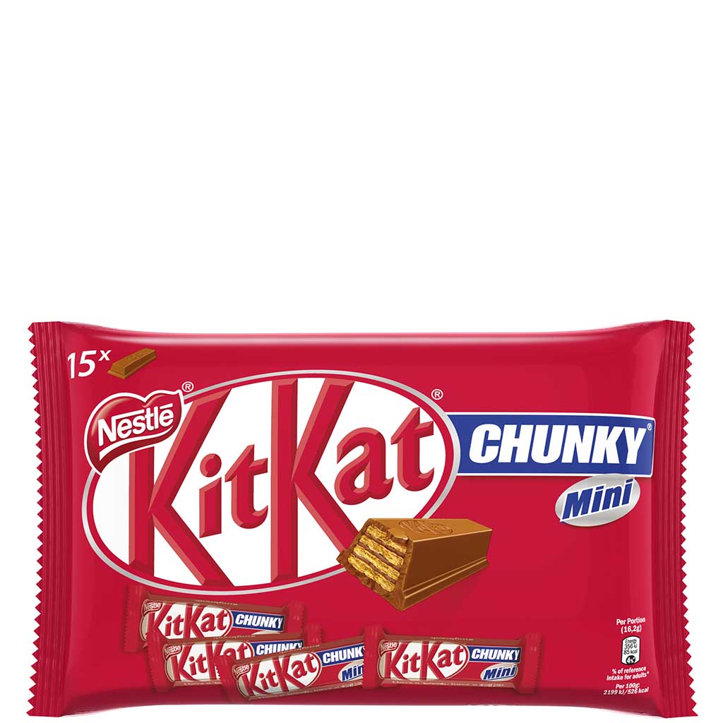 Kit Kat Chunky Min Milk Choco Bag 250g - KIT KAT - Duty Free