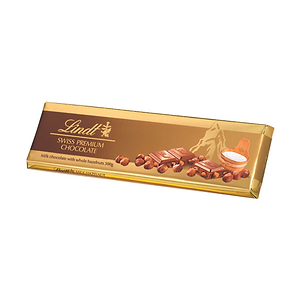 Lindt Gold Milk/Hazelnut Tablets 300g - LINDT - Duty Free Lindt Gold Milk/Hazelnut Tablets 300g - LINDT - Duty Free