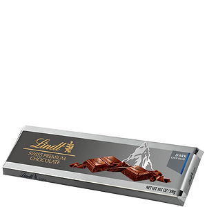 Lindt Silver Dark Chocolate Tablets 300g - LINDT - Duty Free Lindt Silver Dark Chocolate Tablets 300g - LINDT - Duty Free