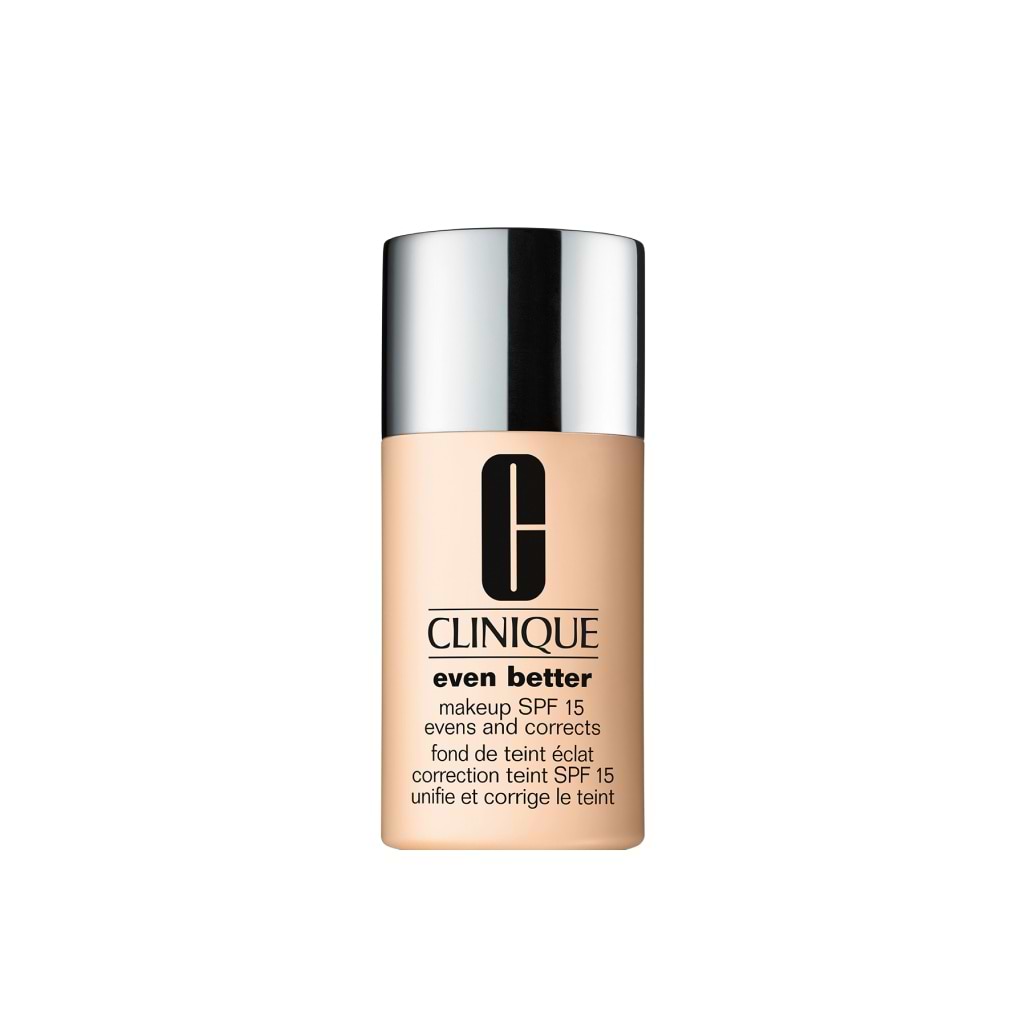 Clinique Even Better Makeup Spf15 30ml - CLINIQUE - Duty Free - עבור מי זה? סוג עור יבש עד מעורב וסוג עור מעורב עד שמן.מה זה? מייק-אפ המשפר את מראה העור ועמיד לאורך 24 שעות. בעד מקדם הגנה SPF15 מגיע 43-ב גוונים.מה זה