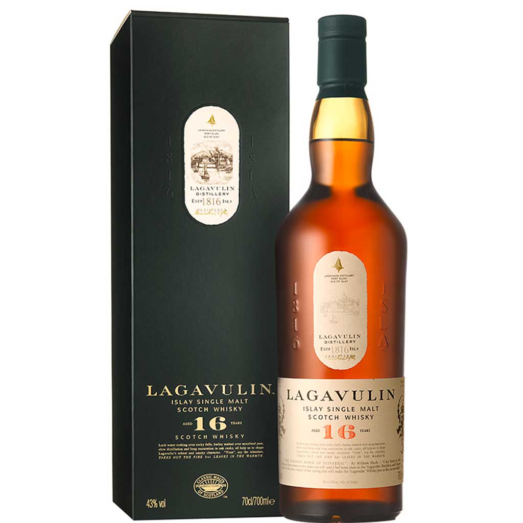Lagavulin  16 Year Old Malt Scotch 43% 700ml - LAGAVULIN - Duty Free