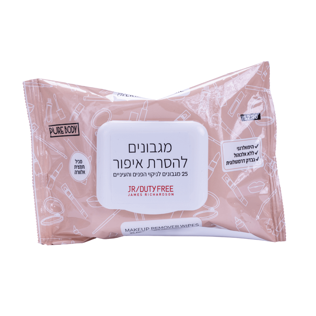 Pure Body Mu Remover Wips 25unit - PURE BODY - Duty Free