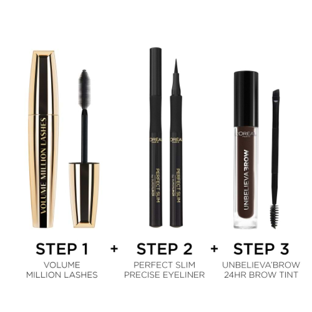Loreal Paris Volume Million Lashes Black Mascara 11ml - LOREAL PARIS - Duty Free