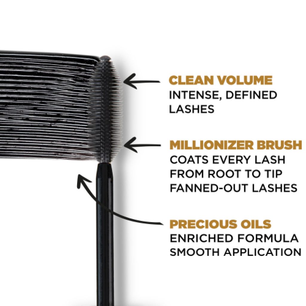 Loreal Paris Volume Million Lashes Black Mascara 11ml - LOREAL PARIS - Duty Free