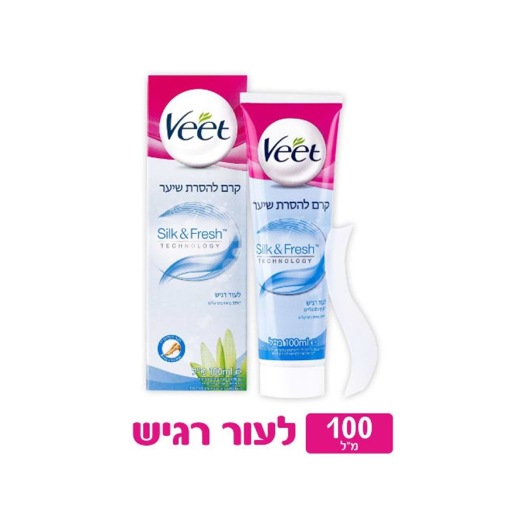 Veet Hair Remove Aloevera Sensitive Skin 100ml - VEET - Duty Free