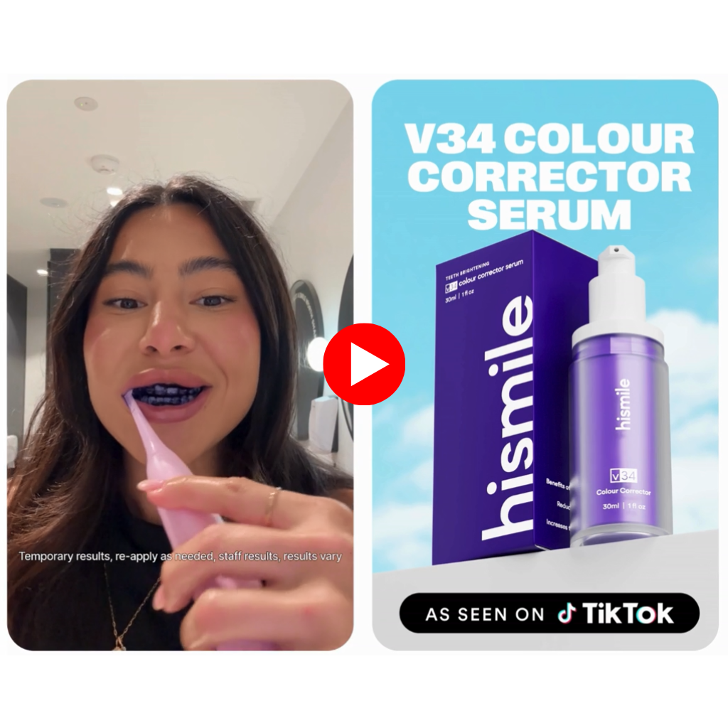 Hismile V34 Colour Corrector Whitening Serum 30ml - HISMILE - Duty Free
