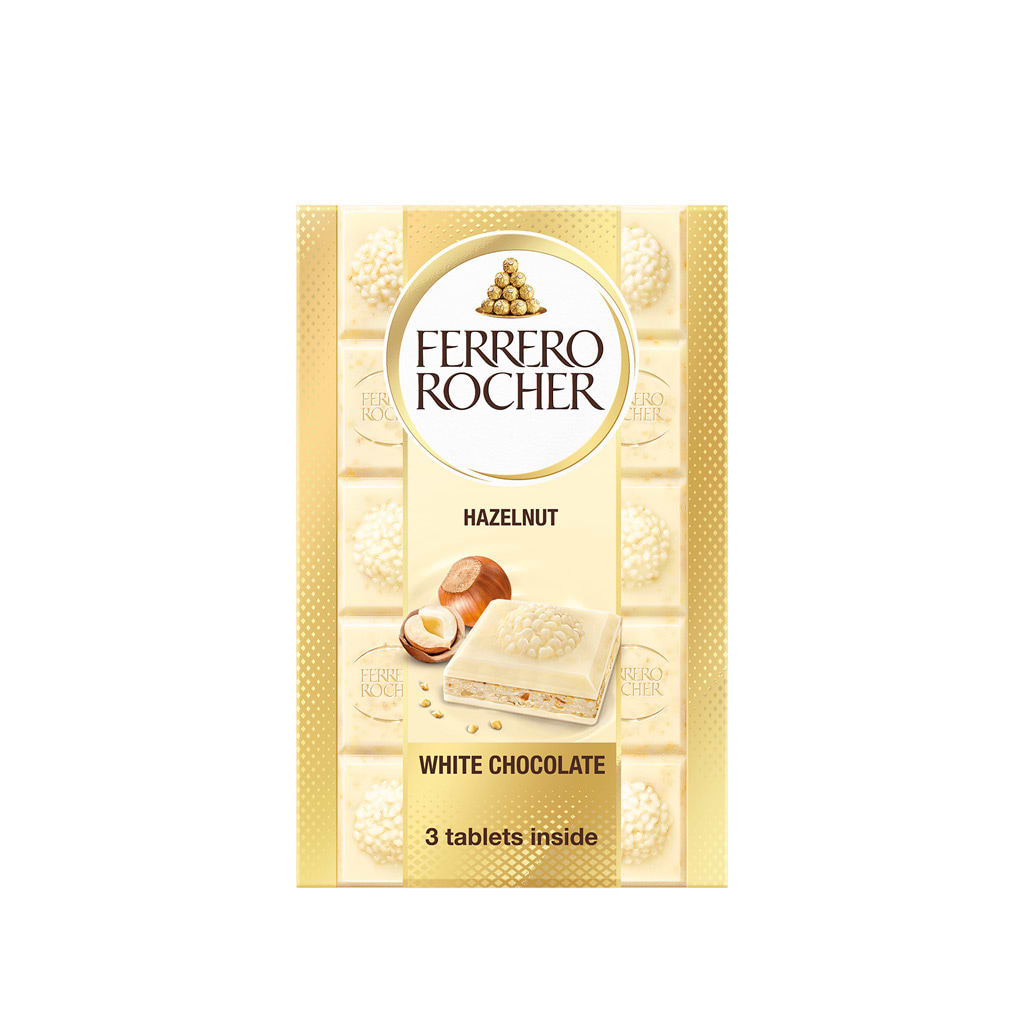 Rocher Tablets White 3X90g