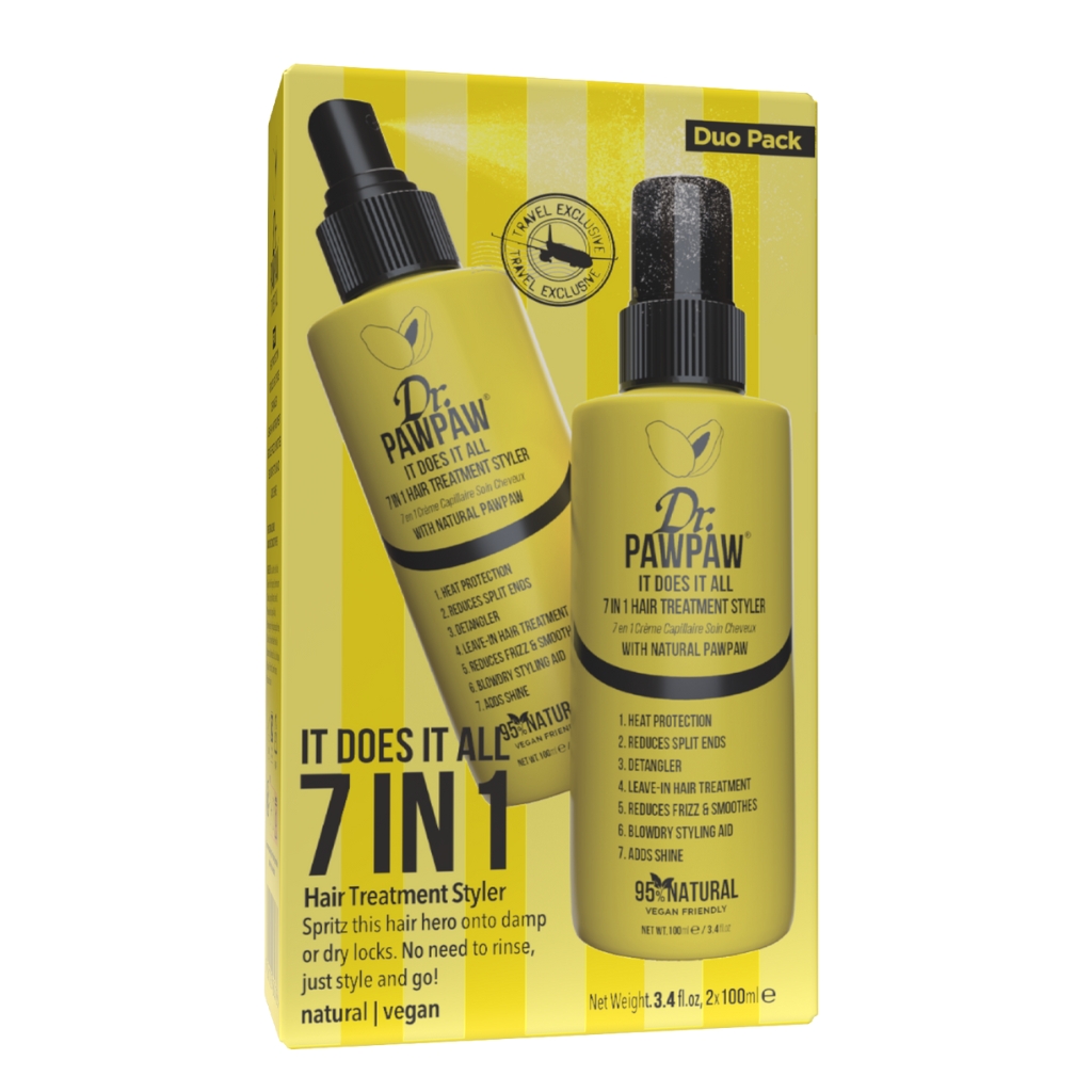 Dr.pawpaw It Does It All 7in1 Hair Treatment Style Duo Pack 100ml