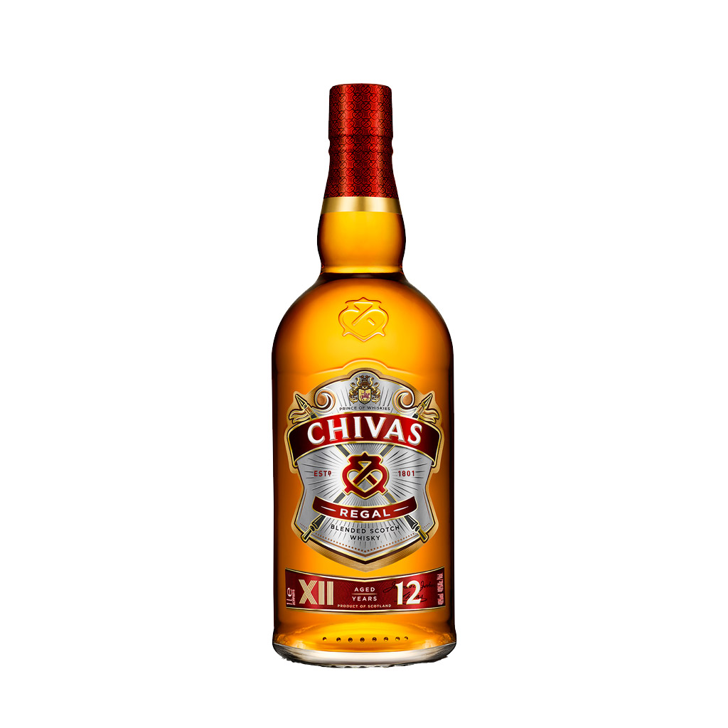 Chivas Regal 12 Year Old Blended Scotch Whisky Scotland 40% 1L