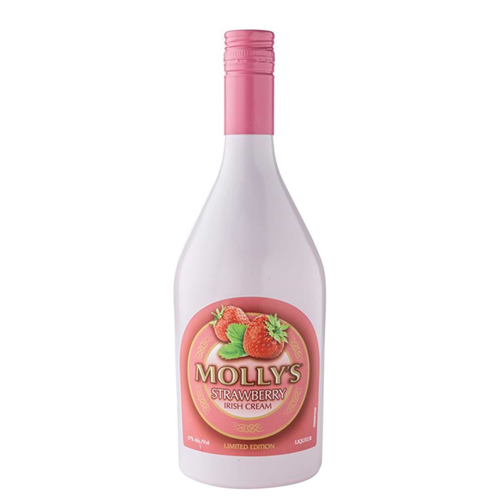 Mollys Irish Cream Strawberry 17% 750ml
