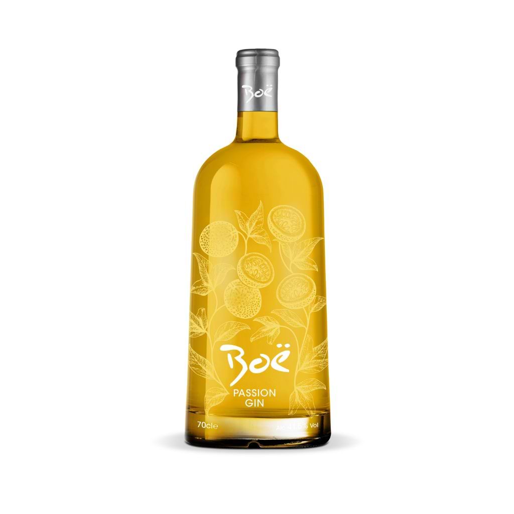 Boe Passion fruit Gin 41.5% 700ml