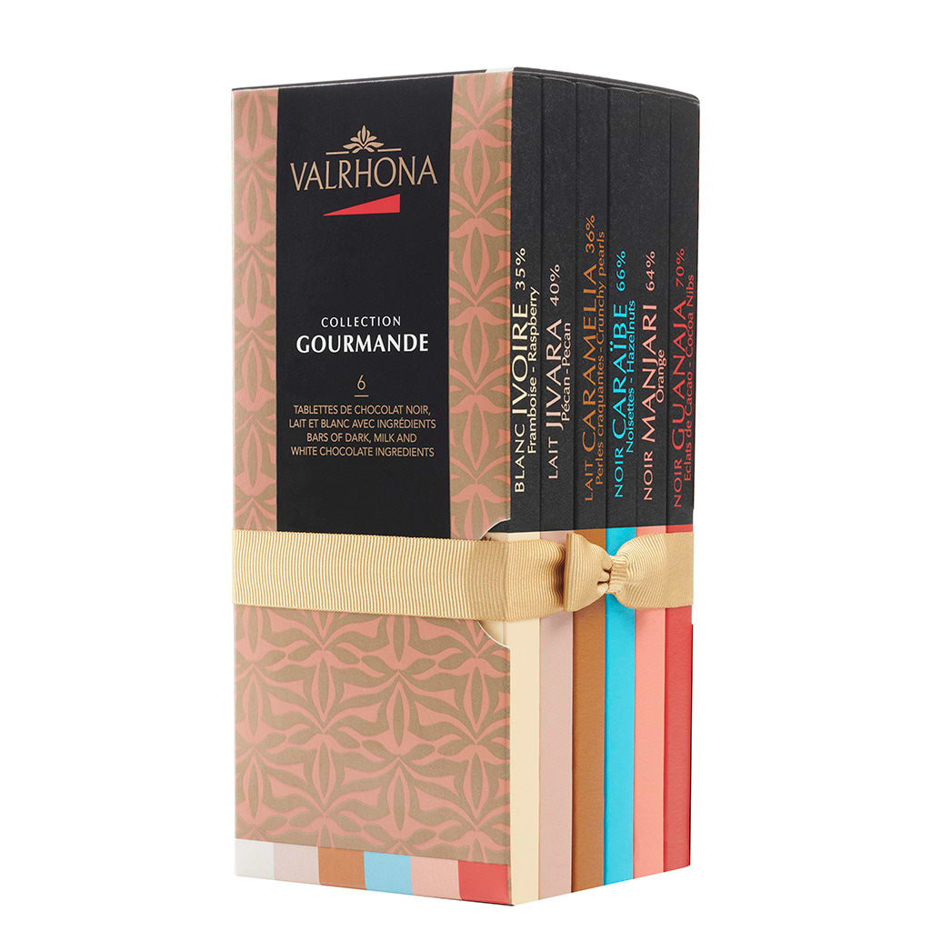 Valrhona Giftbox 6 Tasting Bars 420g