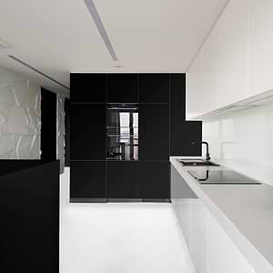 Black Matte Porcelain Slab