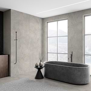 Pierre Parisienne Greige Structured Porcelain Slab