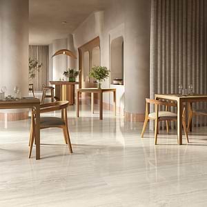Invictus Ivory Polished Porcelain Slab