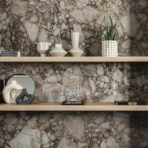 Nature Moood Riverbed Polished Porcelain Slab Wall