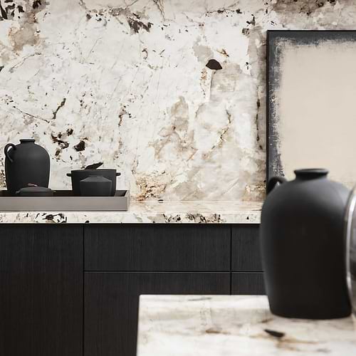 Nature Moood Tundra Polished Porcelain Slab - Room Scene 2