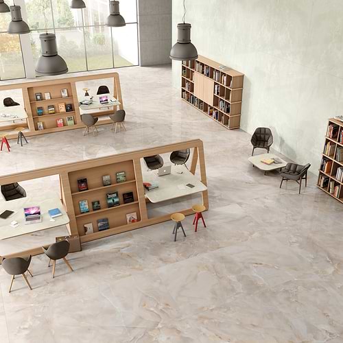 Onice Alabastrino Polished Porcelain Slab Library
