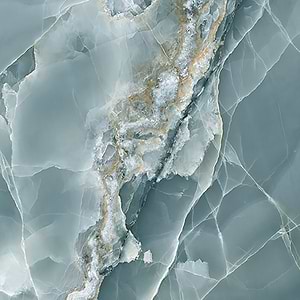 Tele Di Marmo Onyx Green Polished Porcelain Slab - Face 1