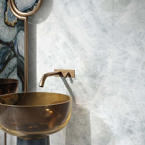 Tele Di Marmi Precious Crystal Azure Polished - Room Scene 2