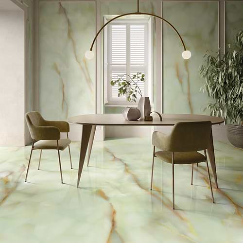 Tele Di Marmo Pure Onyx Giada Polished - Room Scene 4