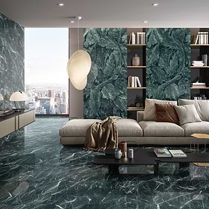 Tele di Marmo Revolution Verde Saint Denis Polished Porcelain Slab