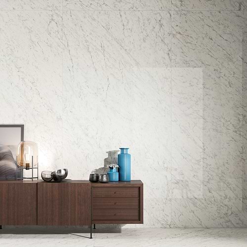 Vein White Silky Porcelain Slab - Room Scene 2