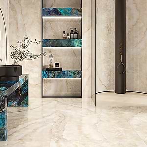 Tele di Marmo Lumia Ivory Gioiello Polished Porcelain Slab