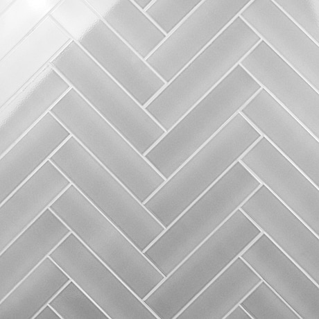 Colorplay Gray 4.5x18 Crackled Glossy Ceramic Tile