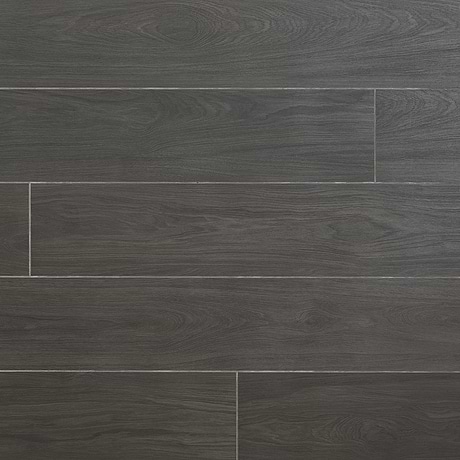 Millie Ebony Black 10x60 XL Wood Look Matte Porcelain Tile