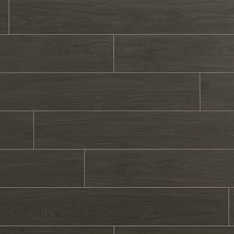 Millie Espresso Brown 8x48 Wood Look Matte Porcelain Tile