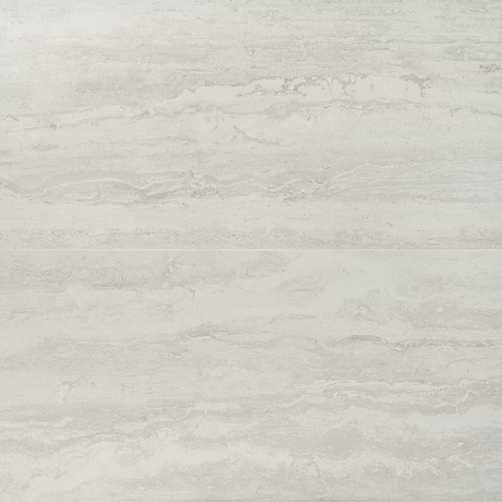 Basic Travertine Cotton White 24x48 Matte Porcelain Tile