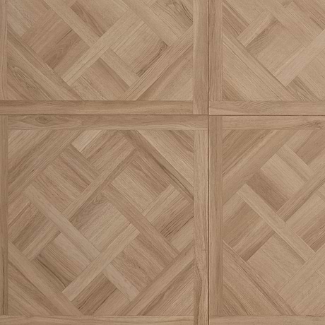 Marsai Traditional Parquet Natural Oak 32x32 Wood Look Matte Porcelain Tile