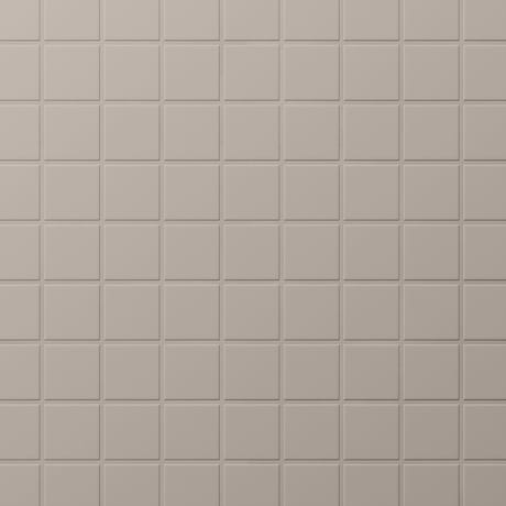 Serenity Taupe Gray 2x2 Matte Porcelain Mosaic