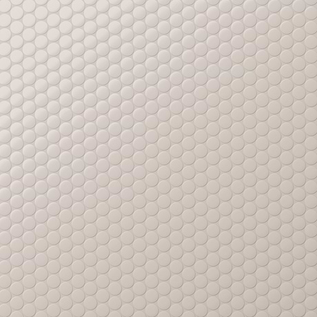 Serenity Pearl Beige 1" Penny Round Matte Porcelain Mosaic Tile