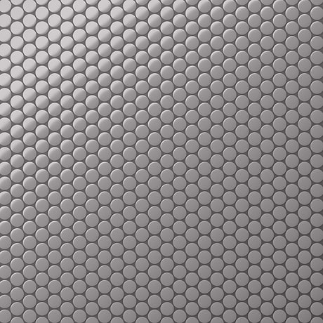 Serenity Dark Gray 1" Penny Round Matte Porcelain Mosaic Tile